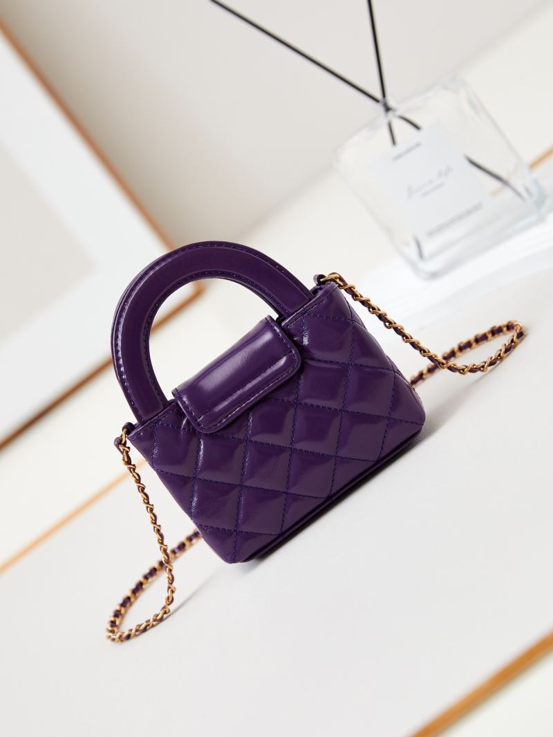 Ch**el top handle bags